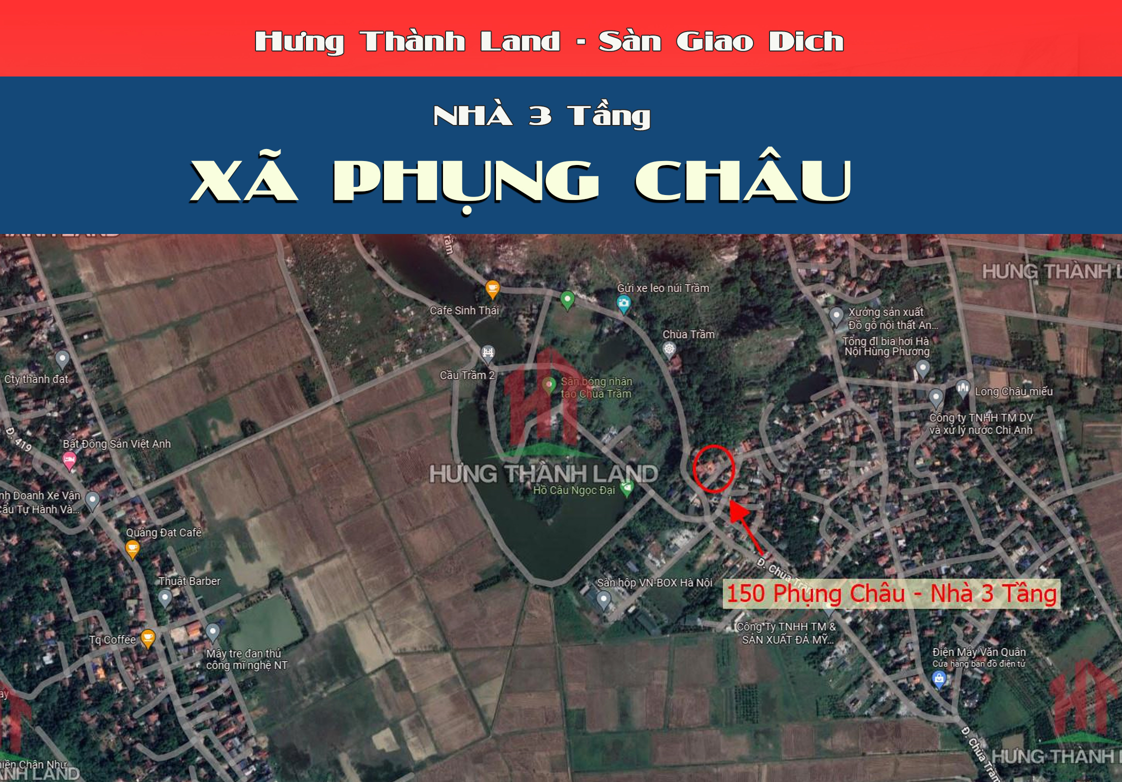 Bán Nhà 3 Tầng Sát Trục Liên Xã Tại Phụng Châu - Chương Mỹ